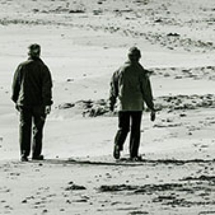 couple on beach